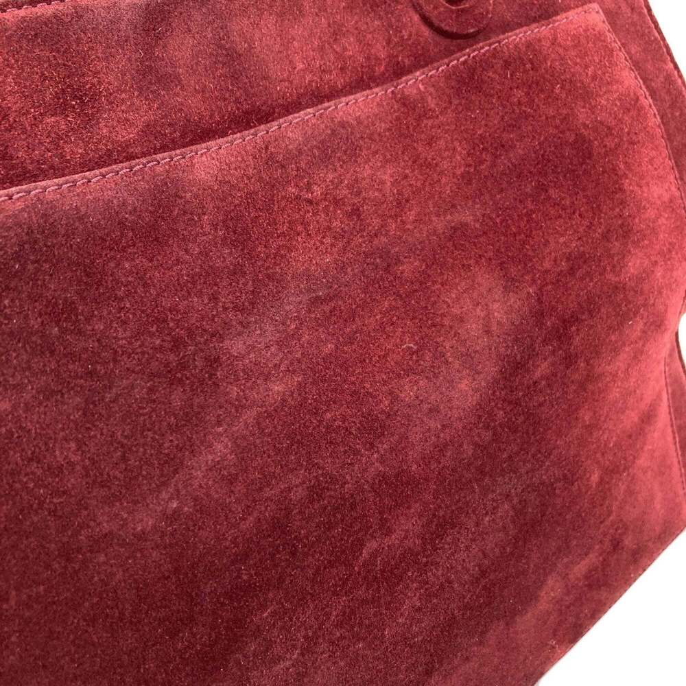 CHANEL Red Logo Tote Bag - Picture 12 of 16
